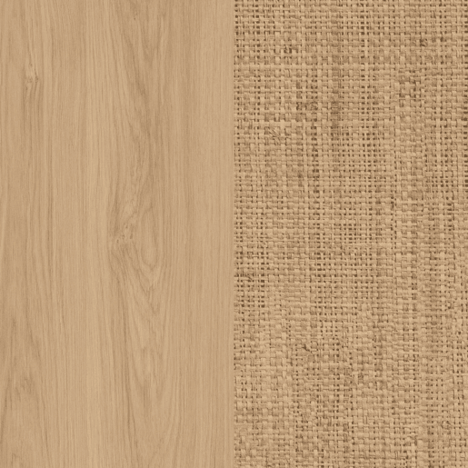 Unidade alta Nuka 1 porta com encosto Tofe - Têxtil 245 x 65 x 26,3 cm