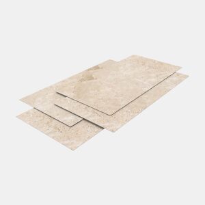 Revestimento de parede Bladel 12 painéis PVC 120x60cm - Pedra Bege neu.haus
