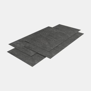 Revestimento de parede Bladel 8 painéis PVC 120x60cm - Cinzento urbano neu.haus