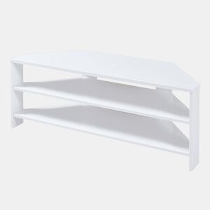 Mesa de TV Berg biselada 110x36x42 cm branco en.casa