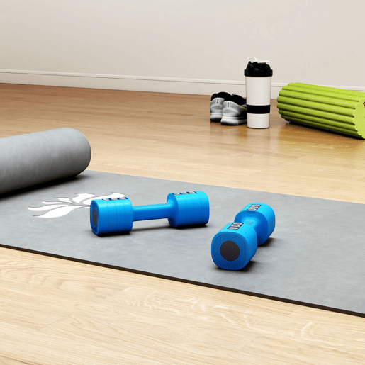 SPORTNOW Conjunto de Halteres Ajustáveis 4 em 1 11,522,5 kg Conjunto de Pesos e Halteres de Metal com Pegas Antideslizantes e Design Quadrado para Treino em Casa Ginásio Azul