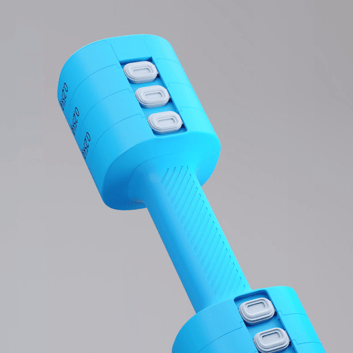 SPORTNOW Conjunto de Halteres Ajustáveis 4 em 1 11,522,5 kg Conjunto de Pesos e Halteres de Metal com Pegas Antideslizantes e Design Quadrado para Treino em Casa Ginásio Azul