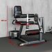 Máquina Elevación Pierna Acero, PU SPORTNOW Máquina Elevación Pierna Acero, PU SPORTNOW Negro