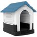 Caseta para Perro PP PawHut, mascotas - accesorios para perros Caseta para Perro PP PawHut, mascotas - accesorios para perros Azul