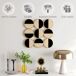 Decoración de Pared Plástico, MDF HOMCOM, hogar - decoración Decoración de Pared Plástico, MDF HOMCOM, hogar - decoración Negro