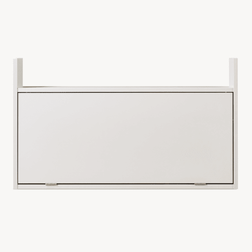 Secretária dobrável Rautalampi com prateleira 83x48x15 cm Bege en.casa Secretária dobrável Rautalampi com prateleira 83x48x15 cm Bege en.casa