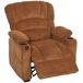 Sillón Reclinable Eléctrico Terciopelo HOMCOM Sillón Reclinable Eléctrico Terciopelo HOMCOM Marrón