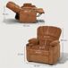 Sillón Reclinable Eléctrico Terciopelo HOMCOM Sillón Reclinable Eléctrico Terciopelo HOMCOM Marrón