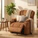 Sillón Reclinable Eléctrico Terciopelo HOMCOM Sillón Reclinable Eléctrico Terciopelo HOMCOM Marrón