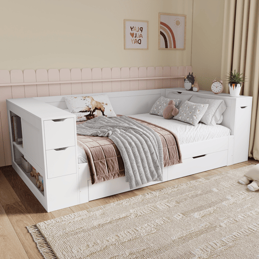 cama juvenil,cama de solteiro de mdf 90x200 cm,branco cama juvenil,cama de solteiro de mdf 90x200 cm,branco
