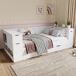 Cama juvenile de mdf 145x264 Cama juvenile de mdf 145x264 Blanco
