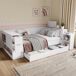 Cama juvenile de mdf 145x264 Cama juvenile de mdf 145x264 Blanco