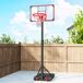 Canasta de Baloncesto Acero, PC SPORTNOW Canasta de Baloncesto Acero, PC SPORTNOW Rojo
