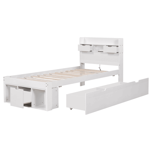 cama juvenil,cama de solteiro de madeira de pinho 90x200 cm,branco cama juvenil,cama de solteiro de madeira de pinho 90x200 cm,branco