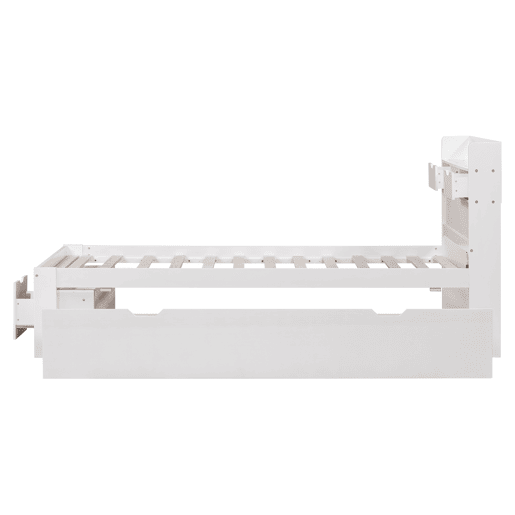 cama juvenil,cama de solteiro de madeira de pinho 90x200 cm,branco cama juvenil,cama de solteiro de madeira de pinho 90x200 cm,branco
