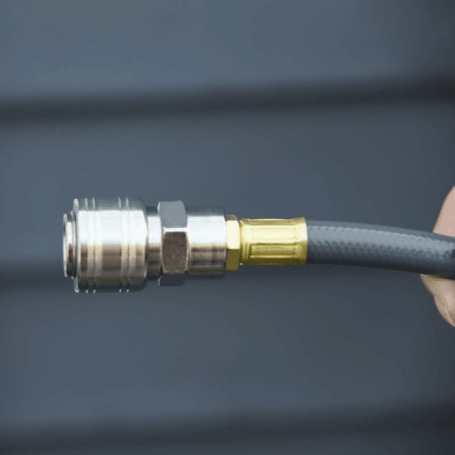 DURHAND Enrolador de Mangueira de Ar Comprimido Automático de 10 m Conector de 14'' BSP com Suporte Giratório de Parede 180° Diâmetro Interno 8x12 mm Cinzento DURHAND Enrolador de Mangueira de Ar Comprimido Automático de 10 m Conector de 14'' BSP com Suporte Giratório de Parede 180° Diâmetro Interno 8x12 mm Cinzento