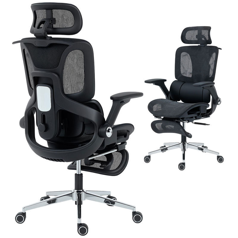 Silla de Oficina Malla, PP HOMCOM, oficina - sillas de oficina