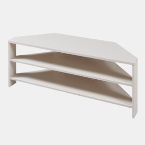 Mesa de TV Berg biselada 110x36x42 cm bege en.casa