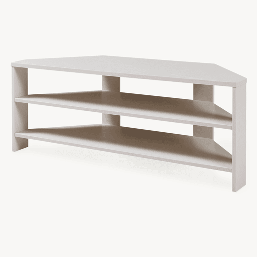 Mesa de TV Berg biselada 110x36x42 cm bege en.casa Mesa de TV Berg biselada 110x36x42 cm bege en.casa