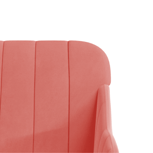 vidaXL Cadeira com apoio de braços 63x76x80 cm veludo rosa