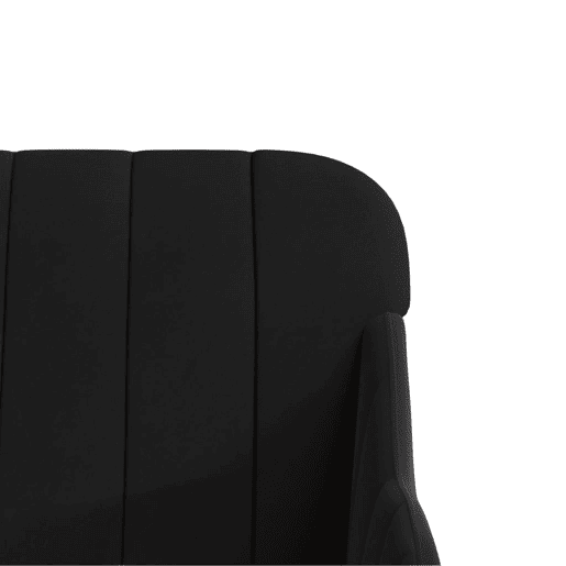 vidaXL Cadeira com apoio de braços 63x76x80 cm veludo preto
