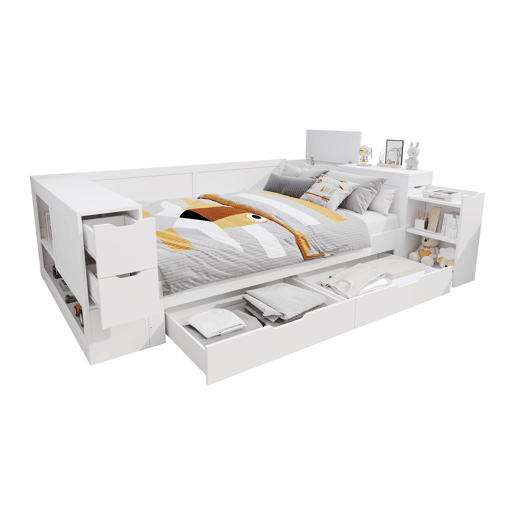 cama juvenil,cama de casal de mdf 140x190 cm,branco cama juvenil,cama de casal de mdf 140x190 cm,branco