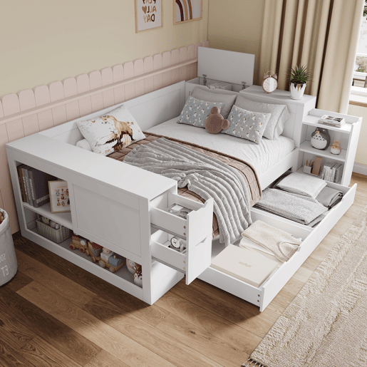 cama juvenil,cama de casal de mdf 140x190 cm,branco cama juvenil,cama de casal de mdf 140x190 cm,branco