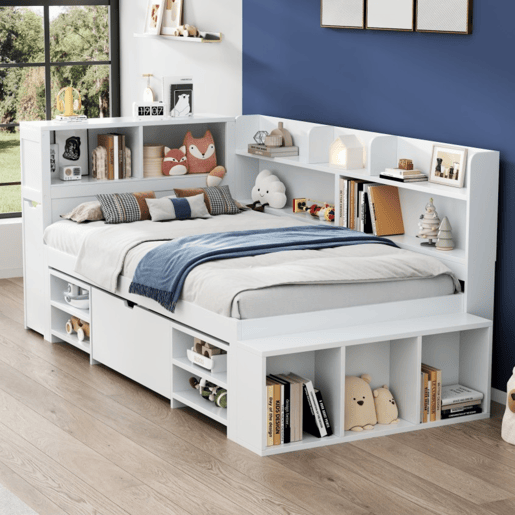 cama juvenil,cama de solteiro de mdf 90x190 cm,branco cama juvenil,cama de solteiro de mdf 90x190 cm,branco