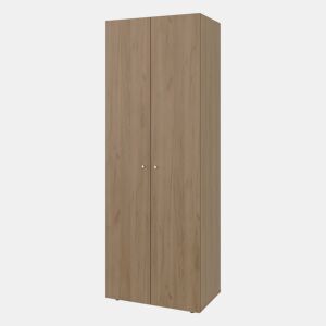 Armario World de duas portas com quatro prateleiras dormitorios