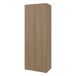 Armario World alto 2 puertas con estantes y almacenaje vertical Armario World alto 2 puertas con estantes y almacenaje vertical Beige