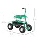 Carrito de Jardín Metal, PP Outsunny Carrito de Jardín Metal, PP Outsunny Verde