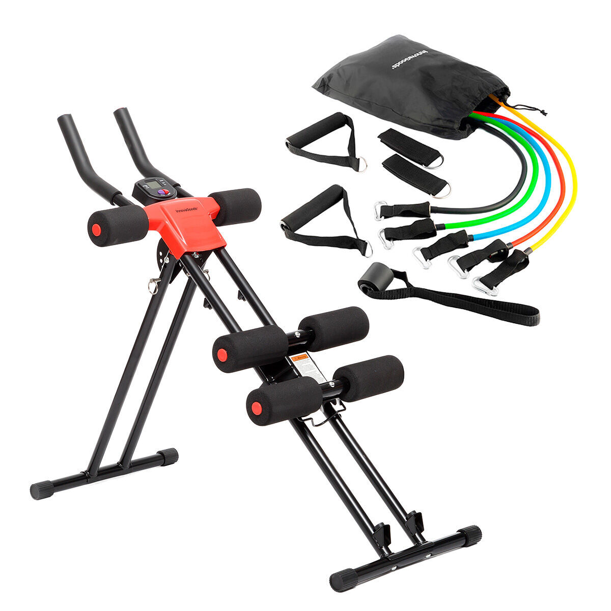 Pack Bandas de Resistencia y Máquina de Abdominales