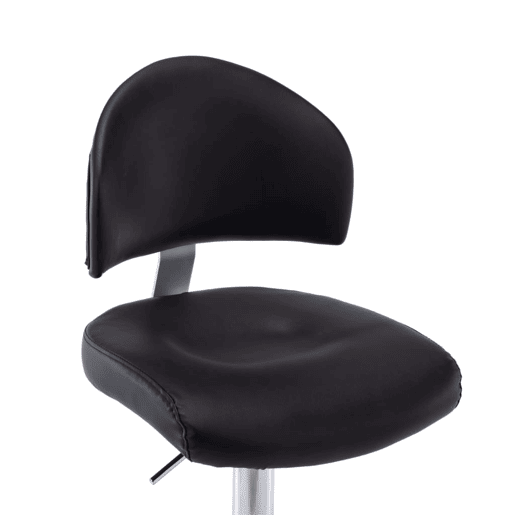 vidaXL Bancos de bar 2 pcs couro artificial preto vidaXL Bancos de bar 2 pcs couro artificial preto