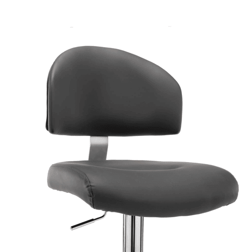 vidaXL Bancos de bar 2 pcs couro artificial cinzento vidaXL Bancos de bar 2 pcs couro artificial cinzento