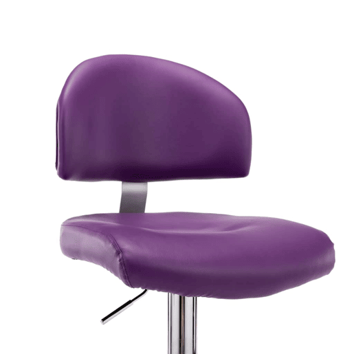 vidaXL Bancos de bar 2 pcs couro artificial roxo vidaXL Bancos de bar 2 pcs couro artificial roxo