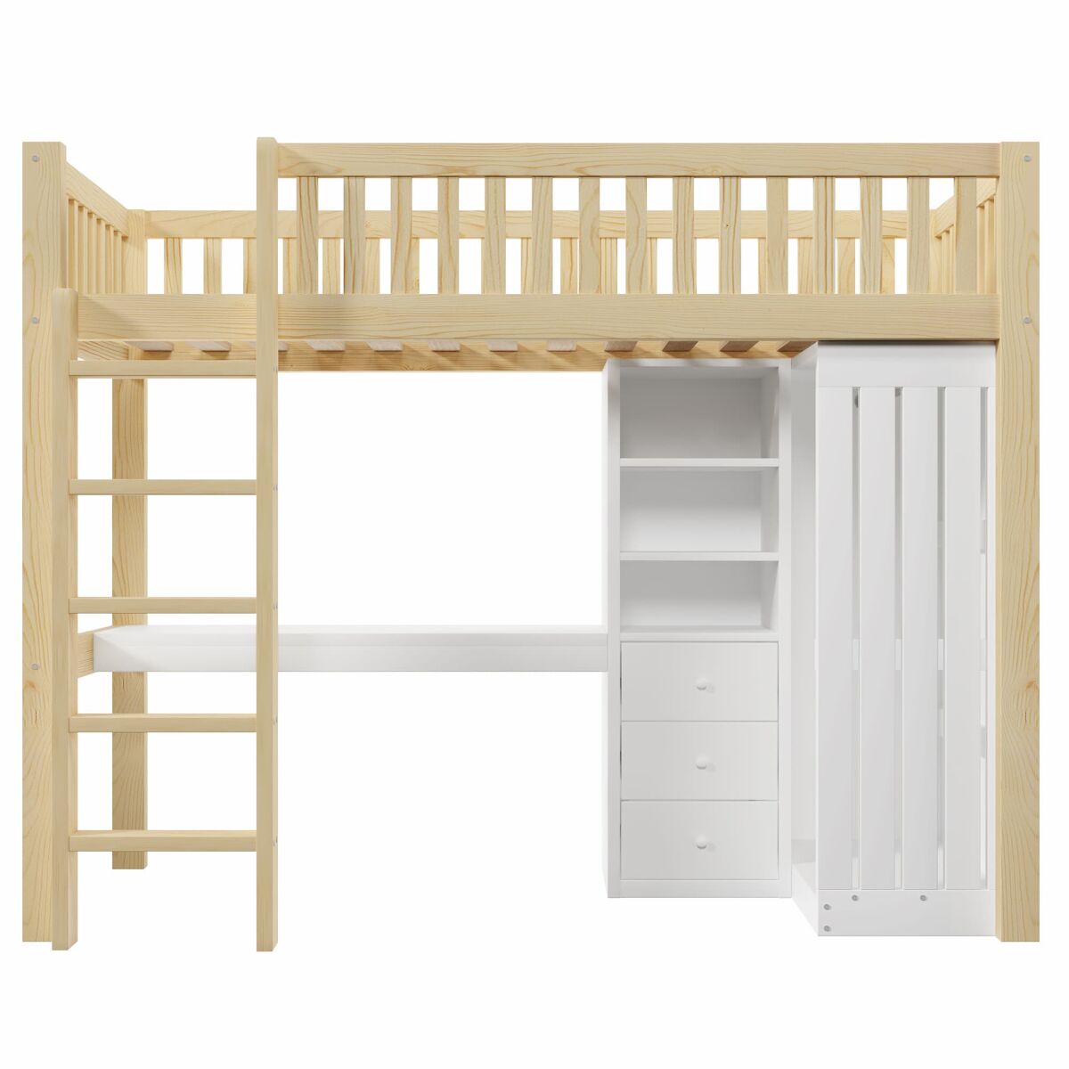 Cama alta para niños 205x102
