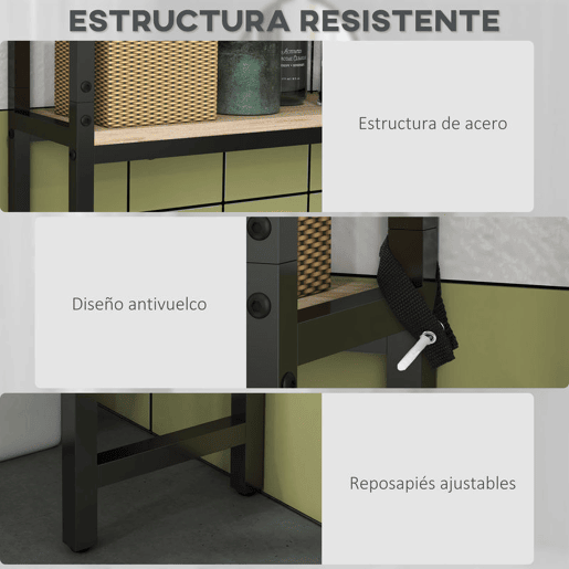 kleankin Móvel sobre Sanita Organizador sobre WC com 2 Portas Prateleira Ajustável Prateleira Aberta Estante de Casa de Banho sobre WC para Espaço Pequeno 64x19x178 cm Madeira