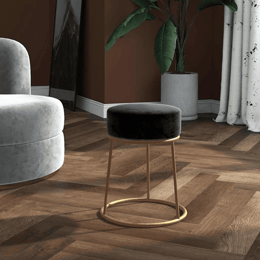 vidaXL Banqueta redonda veludo preto