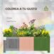 Jardinera Madera de Abeto Outsunny, terraza y jardín - jardinería Jardinera Madera de Abeto Outsunny, terraza y jardín - jardinería Gris