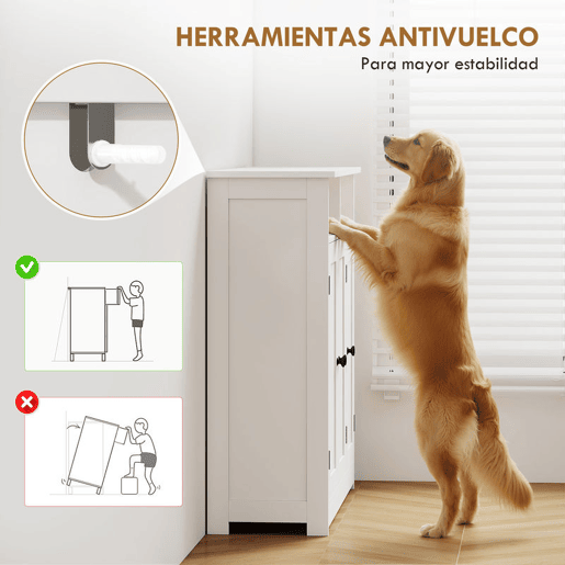 HOMCOM Armário de Casa de Banho Móvel de Casa de Banho Estreito com 3 Portas 2 Compartimentos Abertos Prateleira Ajustável para Sala de Estar Cozinha 85x30x85 cm Branco