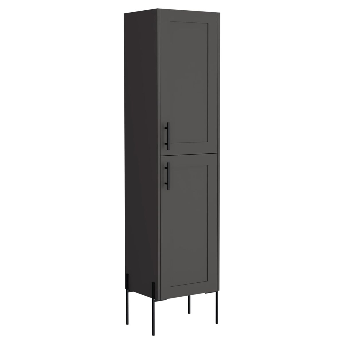 Columna de Baño Sealy con Dos Puertas y Estantes 45