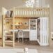 Cama alta para niños 205x151 Cama alta para niños 205x151 Natural