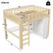 Cama alta para niños 205x151 Cama alta para niños 205x151 Natural