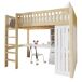 Cama alta para niños 205x151 Cama alta para niños 205x151 Natural