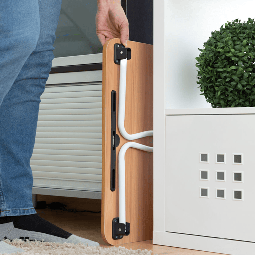 Pack Mesa Dobrável Auxiliar Multiuso e Almofada de Leitura com Apoios InnovaGoods