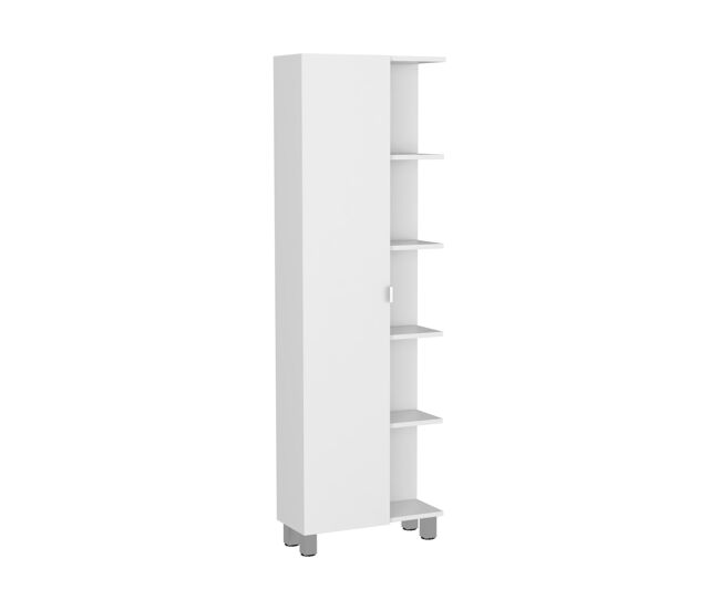 Mueble esquinero de baño urano con cinco estantes