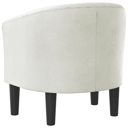 vidaXL Poltrona couro artificial branco vidaXL Poltrona couro artificial branco
