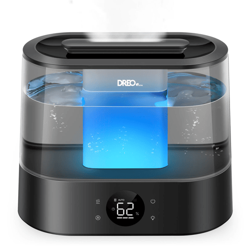 DREO Humidificador 420S preto, cobre até 30 m², silencioso e eficiente DREO Humidificador 420S preto, cobre até 30 m², silencioso e eficiente
