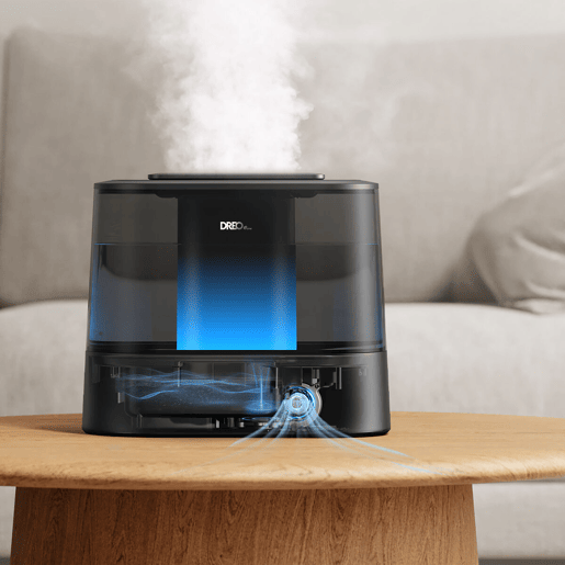 DREO Humidificador 420S preto, cobre até 30 m², silencioso e eficiente DREO Humidificador 420S preto, cobre até 30 m², silencioso e eficiente