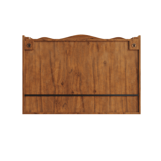 Armário deslizante retro 90 cm - 2 portas, 3 níveis de armazenamento - Castanho